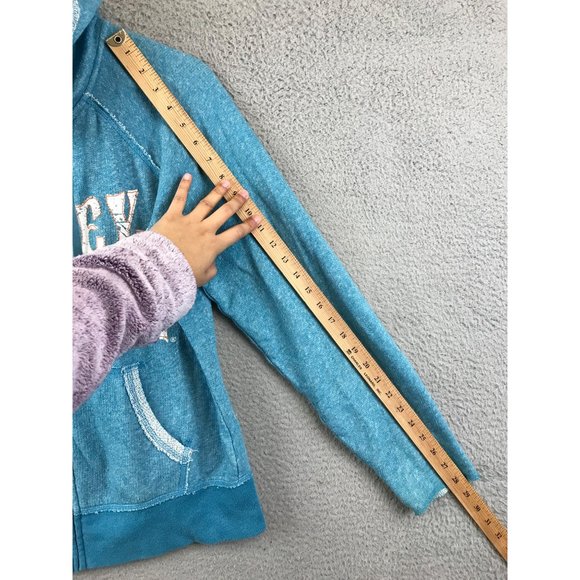 HARLEY DAVIDSON Zip Up Jacket Wing Sweatshirt Hoodie Women M - Picture 8 of 9